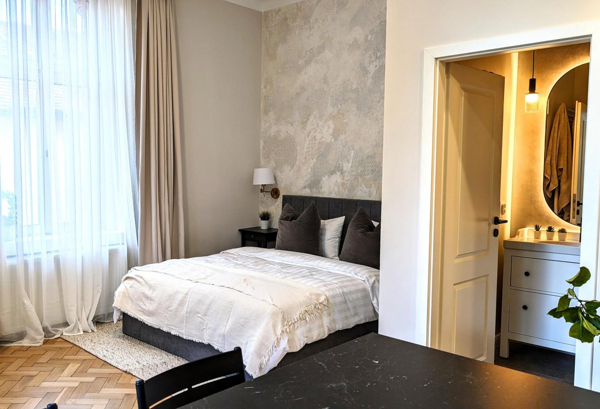 Apartment In Historic Center, Quiet Area, Ac Hermannstadt Exterior foto
