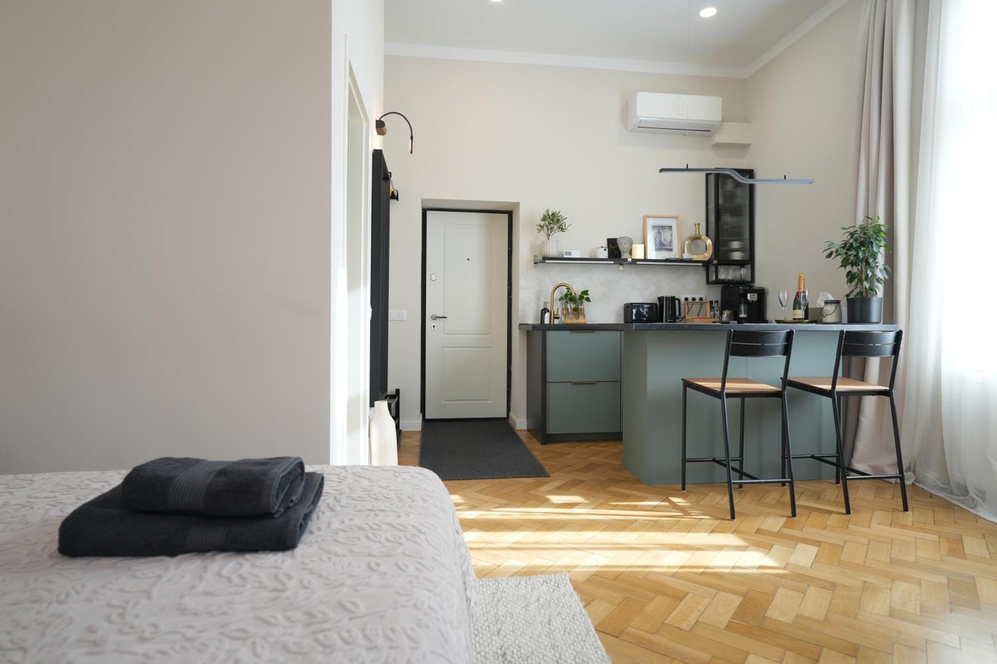 Apartment In Historic Center, Quiet Area, Ac Hermannstadt Exterior foto