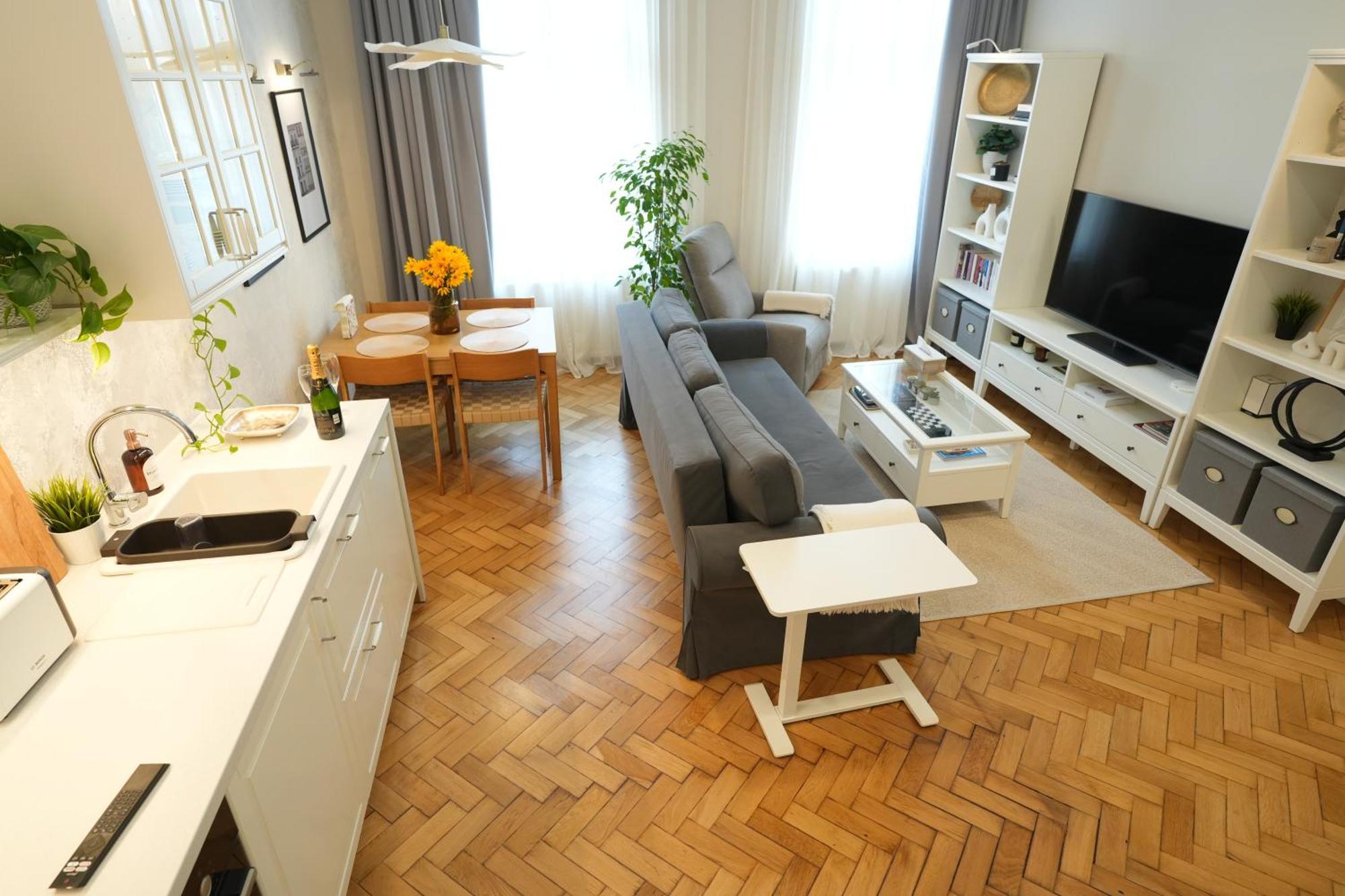 Apartment In Historic Center, Quiet Area, Ac Hermannstadt Exterior foto